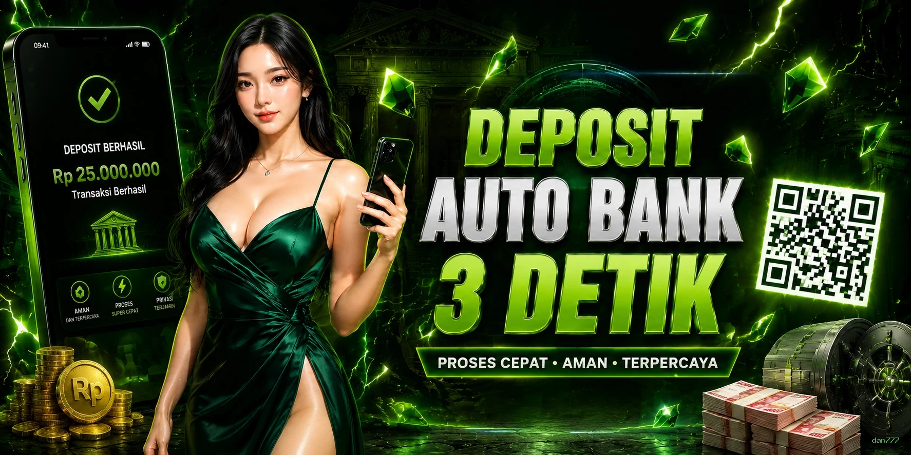 Ikon aplikasi dan777 resmi